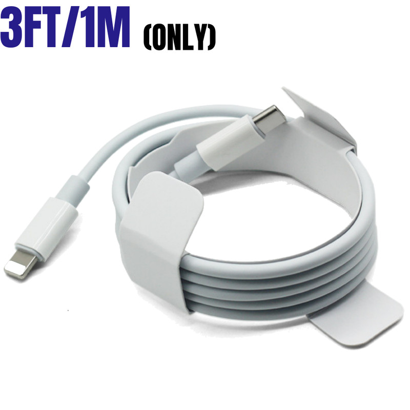 20W Type-C PD Fast Charger Wall Plug Adapter Charging Cable For iPhone 13/12/11