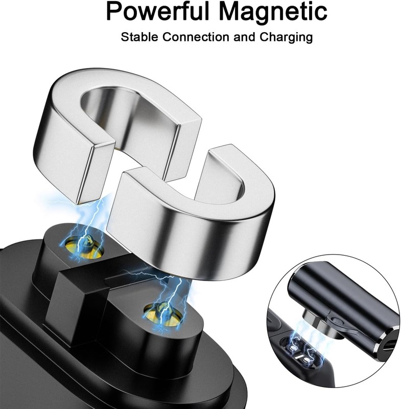 2 Pack USB C Magnetic Charger Adapter Compatible with Shokz OpenRun Aeropex NEW gallery
