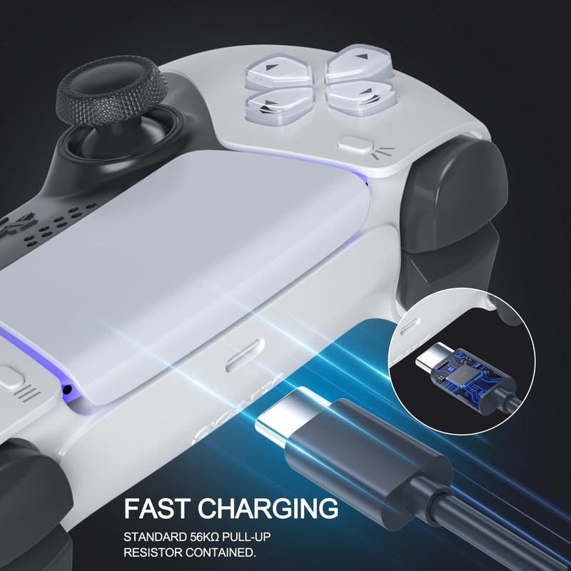15FT Long USB C Cable PS5 Controller Charger Cord for Xbox Series X/Series 15ft gallery