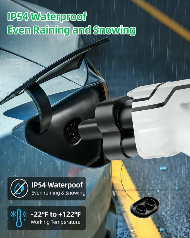 CCS1 to NACS Fast Charging Adapter, 250kW for Tesla Model 3/Y/S/X, Plug & Play E gallery