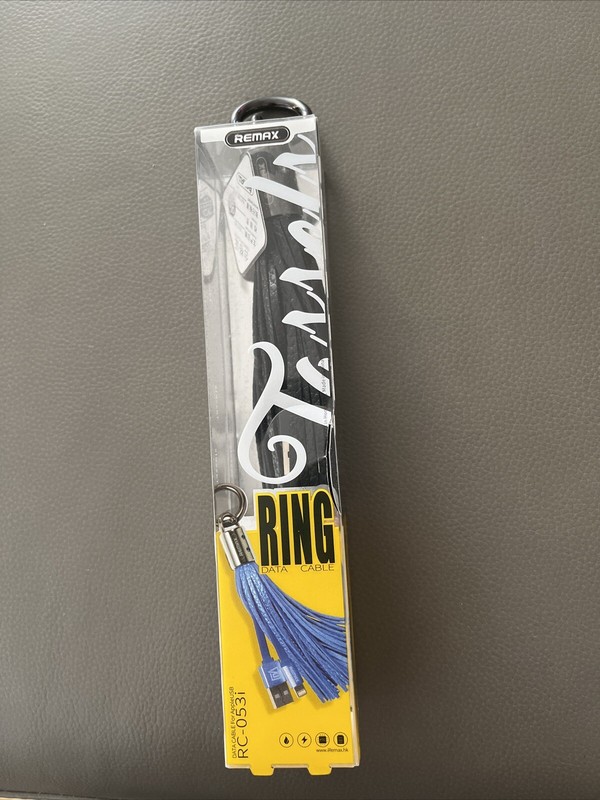 Remax Ring Tassels Data Cable Black New