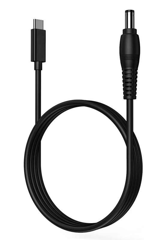 vienon 5ft USB C to DC 5.5mm x 2.1mm Power Charging Cord for Laptop (5521), 2...