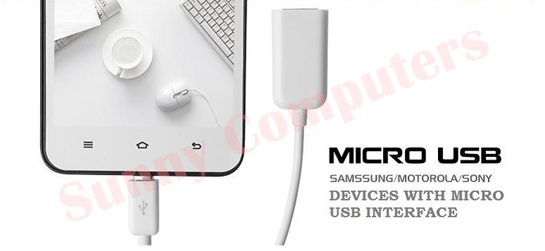Premium Micro USB OTG Adapter Cable For Huawei MediaPad T3 M3 /Lite Tablet Tab gallery