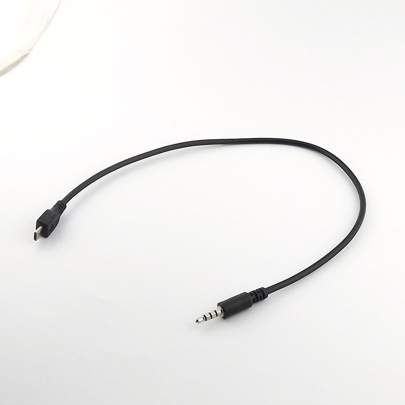Micro USB Male to Stereo 3.5mm Male Car AUX Out Cable For Samsung Android Huawei gallery