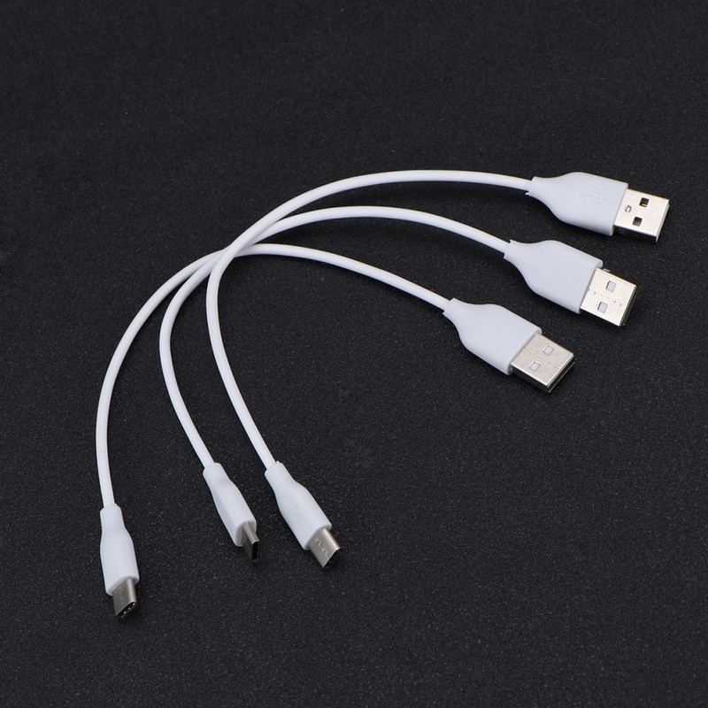3PCS 20CM Type-C Data Cable Charge Cable USB To 20CM Type-C Data Cable gallery