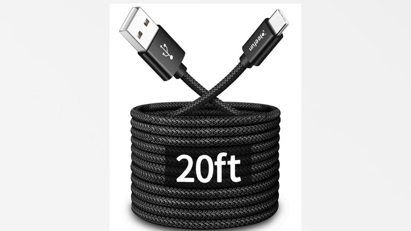 Long USB C Cable 20Ft, USB to USB-C Charging Cable - 20 Foot Type C Charger Cord gallery