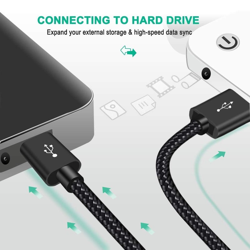 3Ft USB Type A Male to Mini B Cable Data Charging Cord for MP3 Dash Cam PS3 gallery