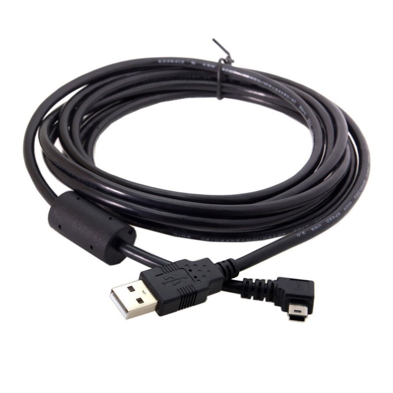 3M Mini USB B Type 5pin Male Right Angled 90 Degree to USB 2.0 Male Data Cable gallery