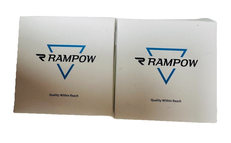 RAMPOW TYPE C USB-C to USB 3.0 Cable 6,5ft Space Gray Nylon Android Galaxy Lot 2