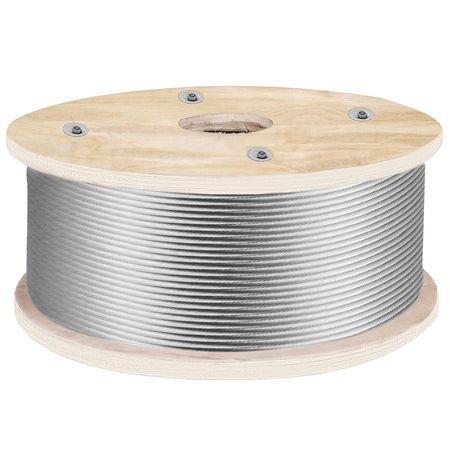 316 Stainless Steel Wire Rope 500ft Length, Steel Wire Cable 3/ 16 Inch, Steel gallery