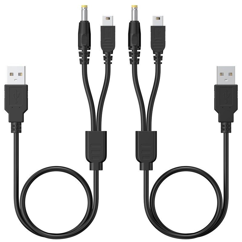 2 Pack PSP Charger Cable, PSP Charger USB PSP Power Cord for Charging Sony PS…