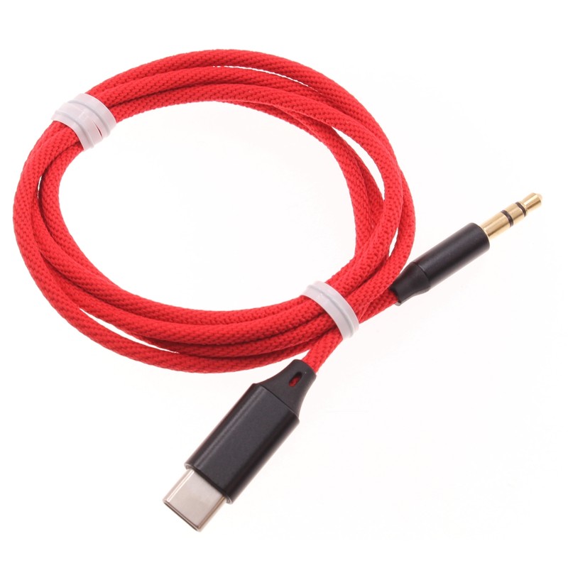 For Samsung Galaxy S22/S23/Plus/Ultra – USB-C to 3.5mm Aux Cable Audio Cord Car