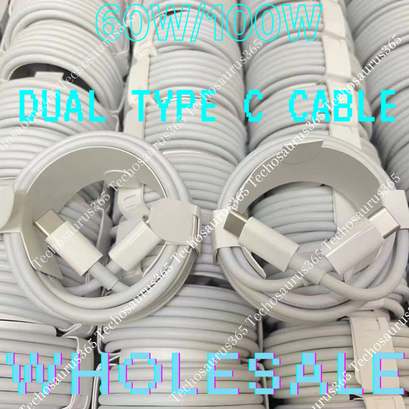 60W/100W Type C to Type C Fast Charger USB-C PD Cable Lot For Samsung iPhone 15