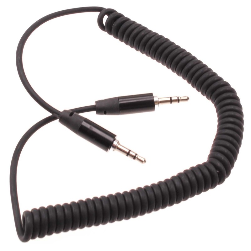 Aux Cable 3.5mm Adapter Car Stereo Aux-in Audio Cord Speaker for Cell Phones