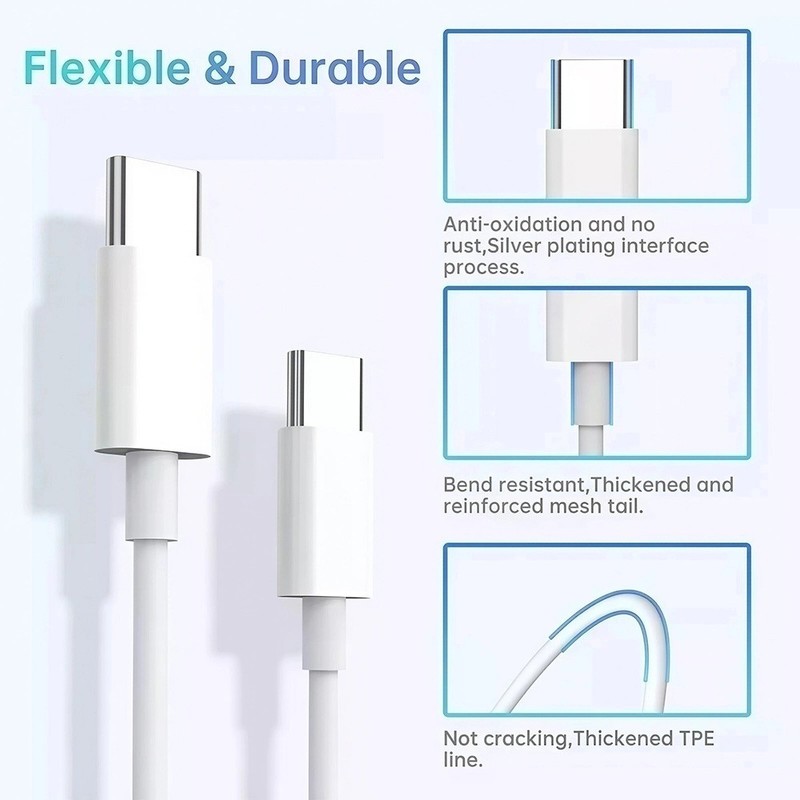 Official Genuine Google 30W PD Fast Charger USB-C Fits Pixel 8 7 6 5 + Cable Set gallery