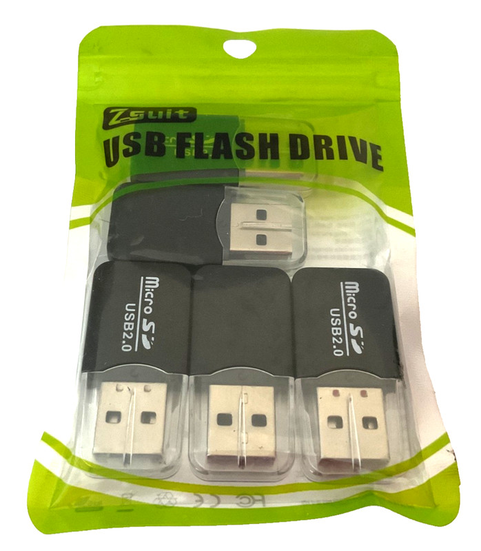 Portable USB 2.0 Adapter Micro SD Memory Card Reader/Writer Universal Devices