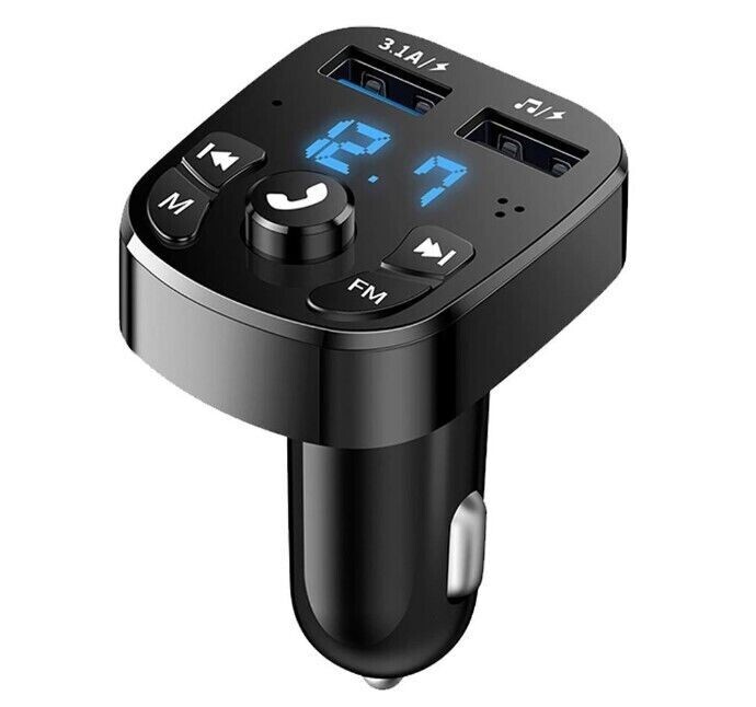 Transmisor de FM Bluetooth Para Carro Auto Radio Aux Manos Libres Adaptador gallery
