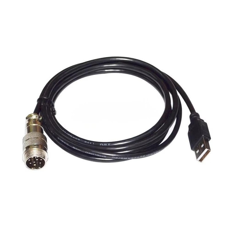 2 Meters USB To DIN 9Pin Male Data Cable For Thrustmaster TH8A TSSH MOD+ Cord