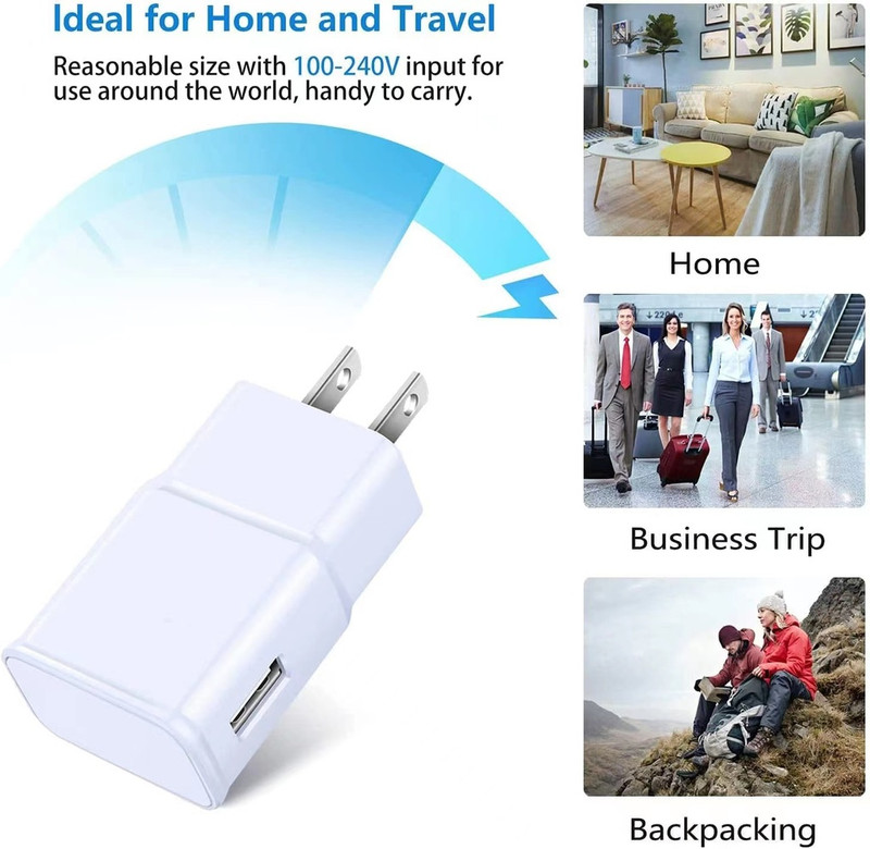 Adaptive Fast Charging Wall Charger Adapter For Samsung Galaxy A01 A21 A51 A71 gallery