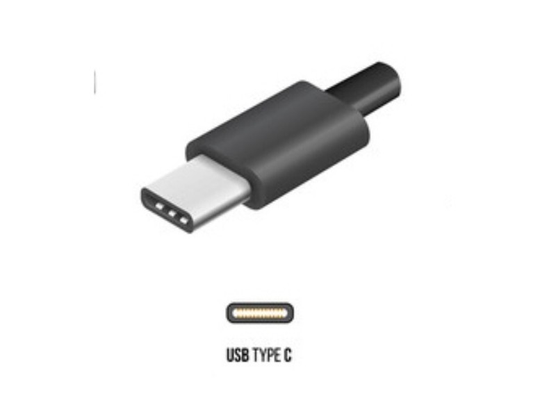 Wireless Gear Universal Sync & Charge Cable For USB-C Devices Black 10ft Cord