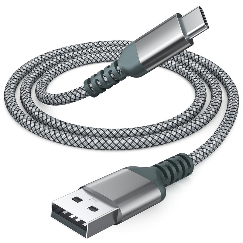 USB C Charger Cable [2 Pack/4Ft], Fast Charging Type C Cable, Nylon Braided USB