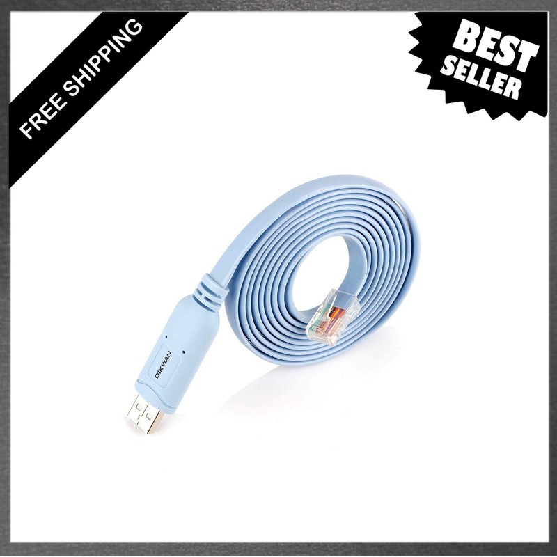 USB Console Cable,USB to RJ45 Console Cable for Cisco Router Switch