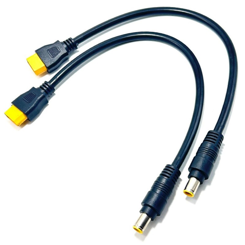 DC 8mm to XT60 Power Cable,DC7909Male to XT-60 Male Adapter Cord for Portable...