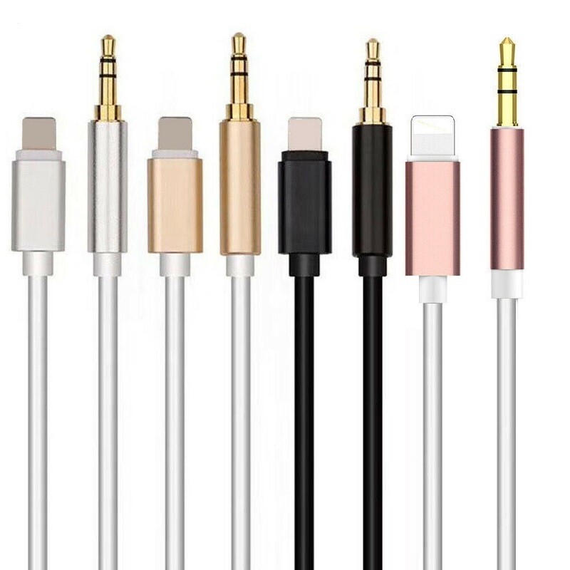 Adapter to 3.5mm AUX Audio Jack Car Adapter Cable Cord For iPhone 7 8 11 X XS XR gallery