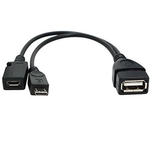 USB OTG Cable for Fire TV Stick, Android Devices, and Host Devices – 6 Inch