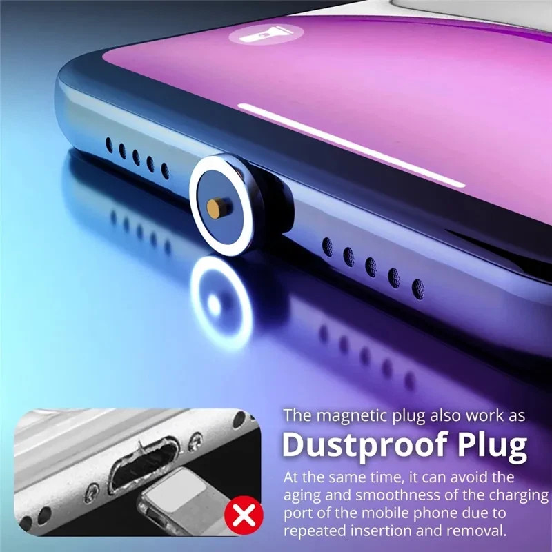 5 Pcs Micro USB Type C Magnetic Plugs for Mobile Phone Replacement Parts Durable gallery