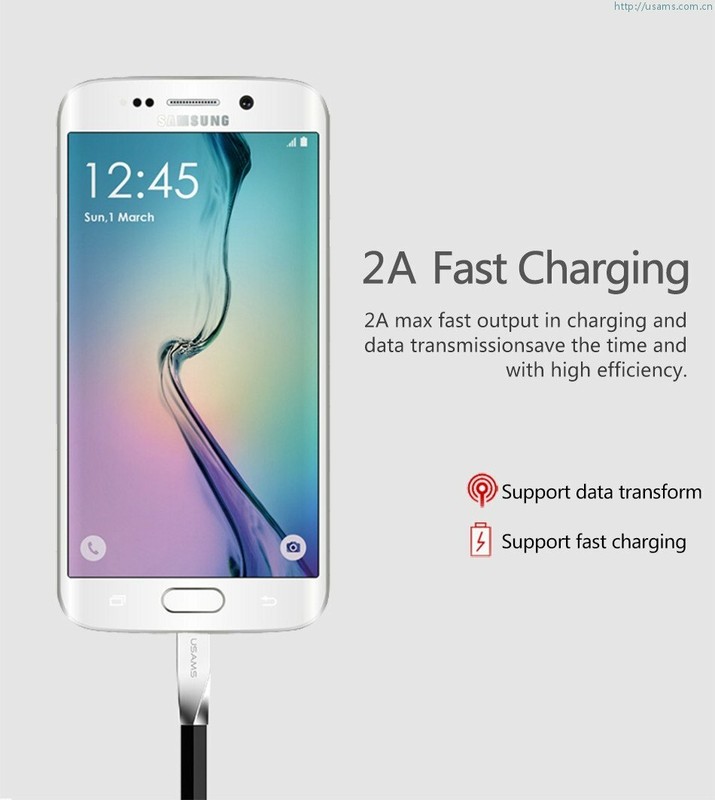 USAMS U-Strength Series Micro USB Zinc Alloy Cable gallery