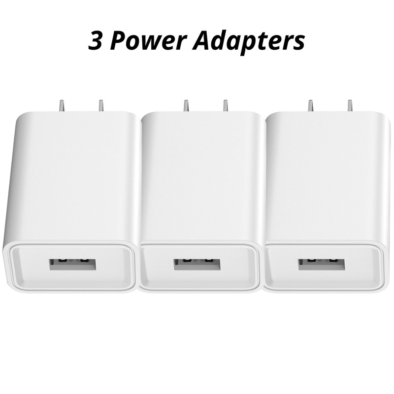 5V2A Fast Power Adapter USB Charger Cable Lot For iPhone 6 7 8 XR X 11 12 13 14