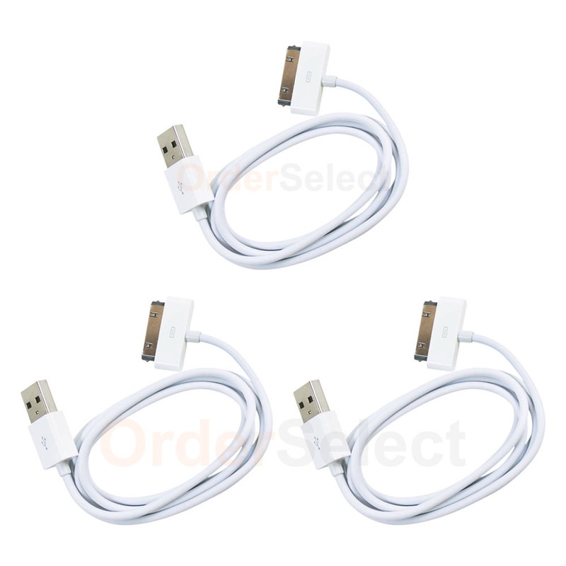 3 NEW USB Battery Charger Cable for Apple iPhone 1 2 3 3G 3GS 4 4G 4S 50+SOLD