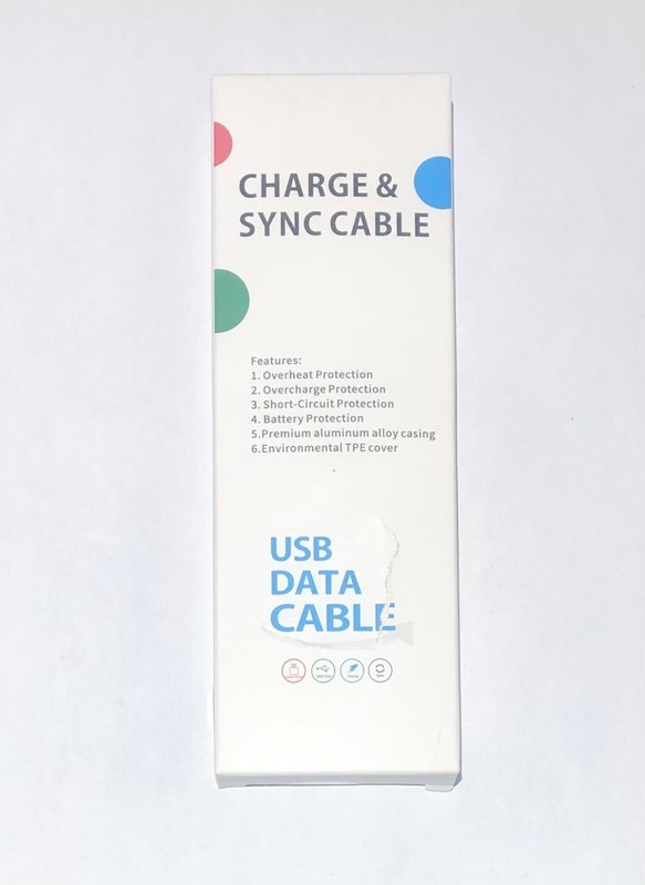 Charge & Sync USB C Cable 6ft 3A Fast LG V30 V20 G6 (Blue)
