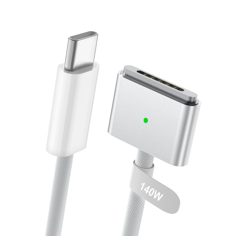 USB-C to Magnetic 3 Cable (6.6FT), 140W Charging Cable Compatible with MacBoo…