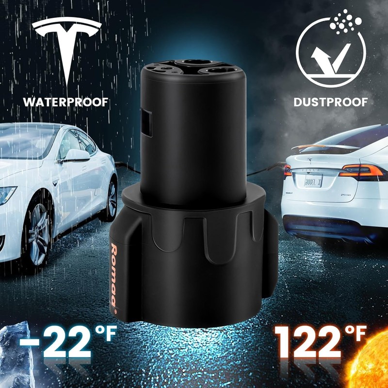 J1772 to NACS EV Charging Adapter for Tesla Model 3 Compatible Charger Converter gallery