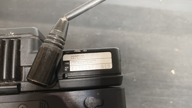 Cetelco CTC900MTRDKCT Communication Device - Untested, Vintage gallery