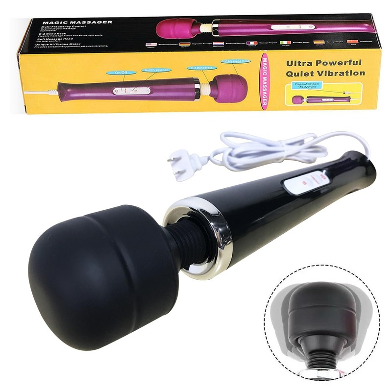 Power Massager Vibrating Big Tool Electric Massage Sports for Women, Hand Hel...
