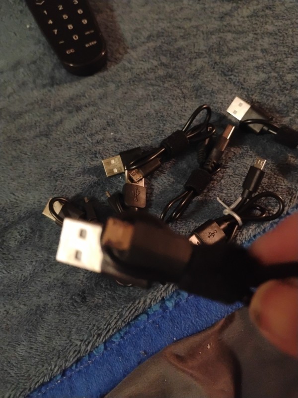 USB A to Micro-USB Cable ~ Black gallery