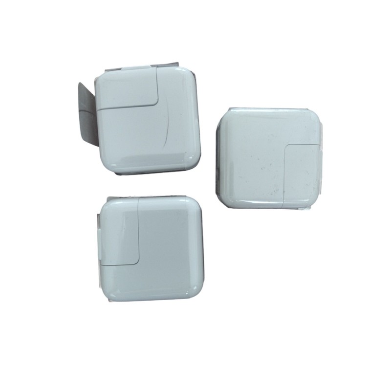 Lot of 3 Genuine Apple 12W USB Power Adapters - Model A1401 - Brand New gallery