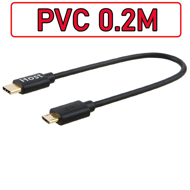 Type C USB-C to Micro USB Fast Charging OTG Adapter sync Data Cable For Macbook gallery