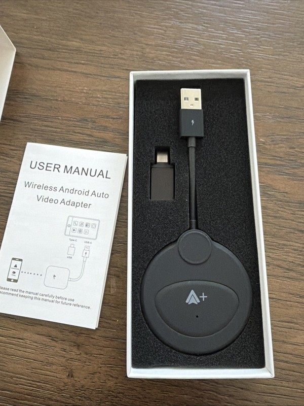 Android Auto Wireless Adapter USB + Type‑C | Converts Wired to Wireless Android gallery