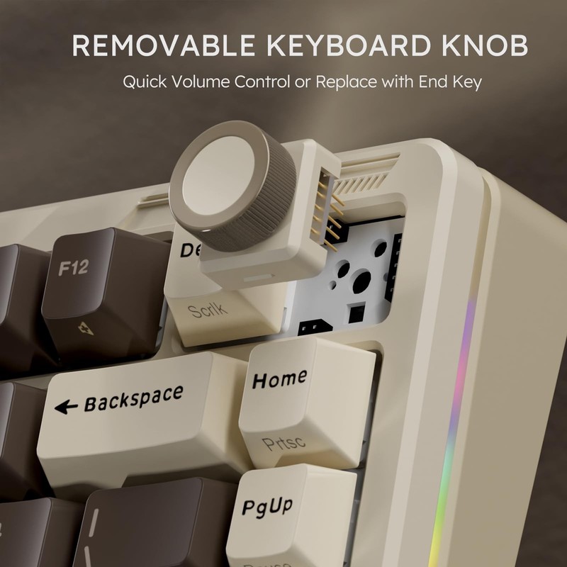 iLovBee B75 Wireless Mechanical Keyboard, 75% Percent Gaming Keyboard w/Bluet... gallery