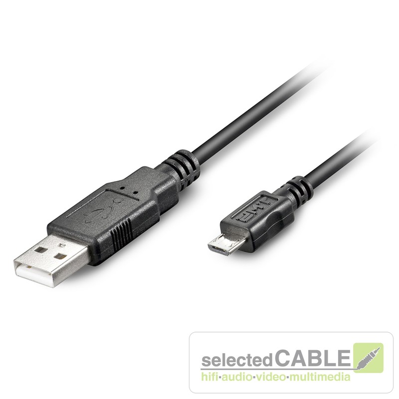 Sommer Cable Basic 30cm USB 2.0 Micro Male Smartphone Adapter Cable Short gallery
