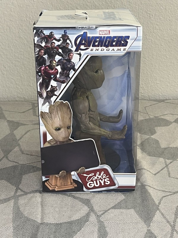 Marvel Groot Controller Cell Phone Holder By Cable Guys - 2 In 1 Micro USB Cable gallery