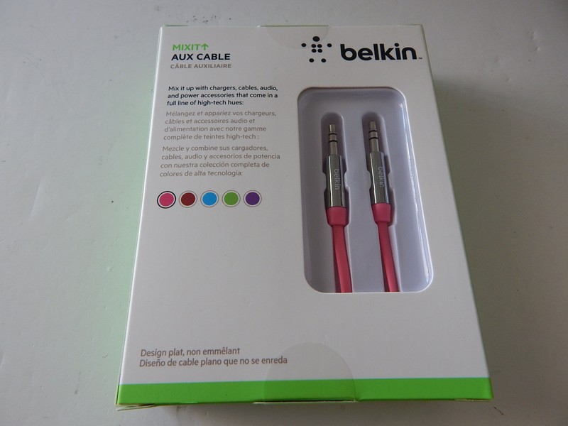 Belkin AV10127TT03-PNK 3.5mm MIXIT Aux Cable 3FT – Pink New