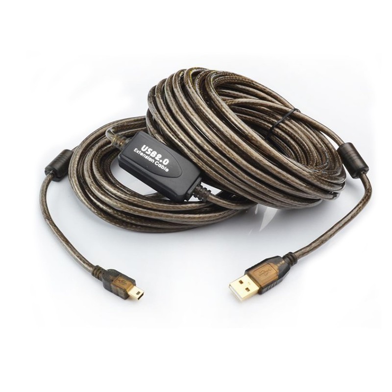 16.4ft (5M) USB to Mini USB Cable, Mini USB 5-Pin Cord with Ferrite Core & Do…