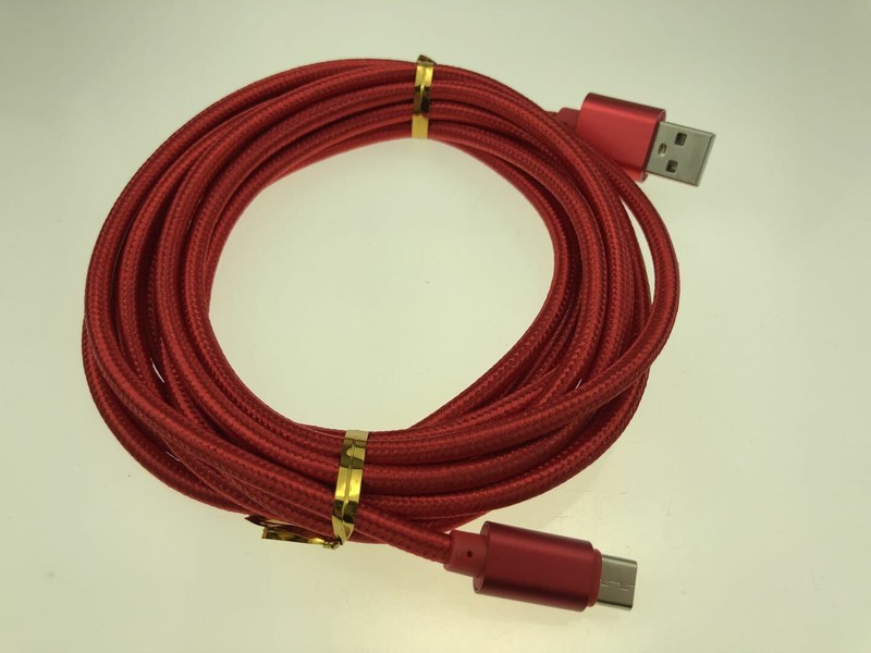10ft Micro USB Charger Fast Charging Cable Cord For Samsung Android Phone Nylon gallery