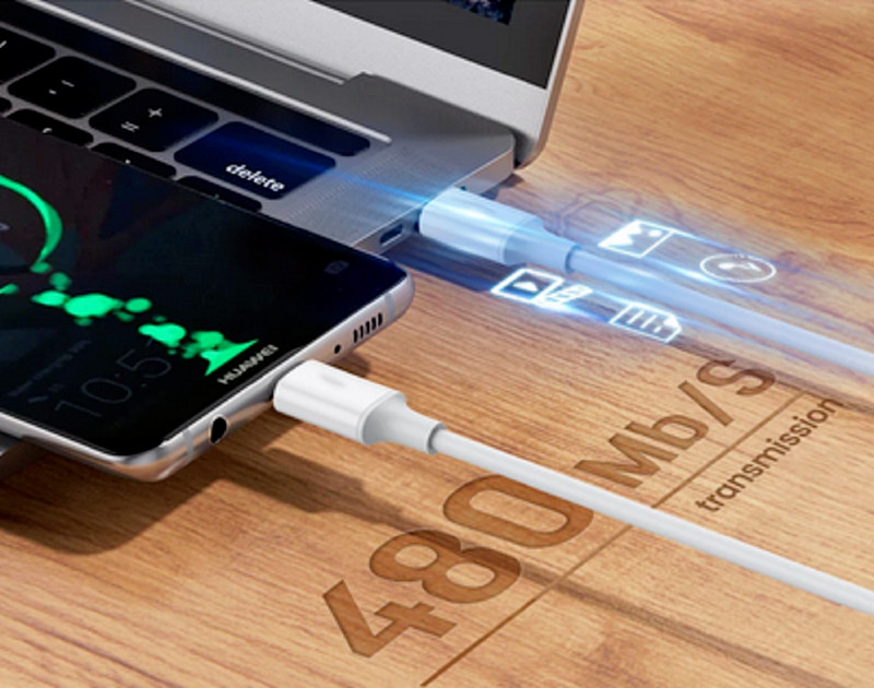 60W USB-C Cable Dual Type C Fast Charger Charging Cord For Samsung iPhone 15 Pro gallery