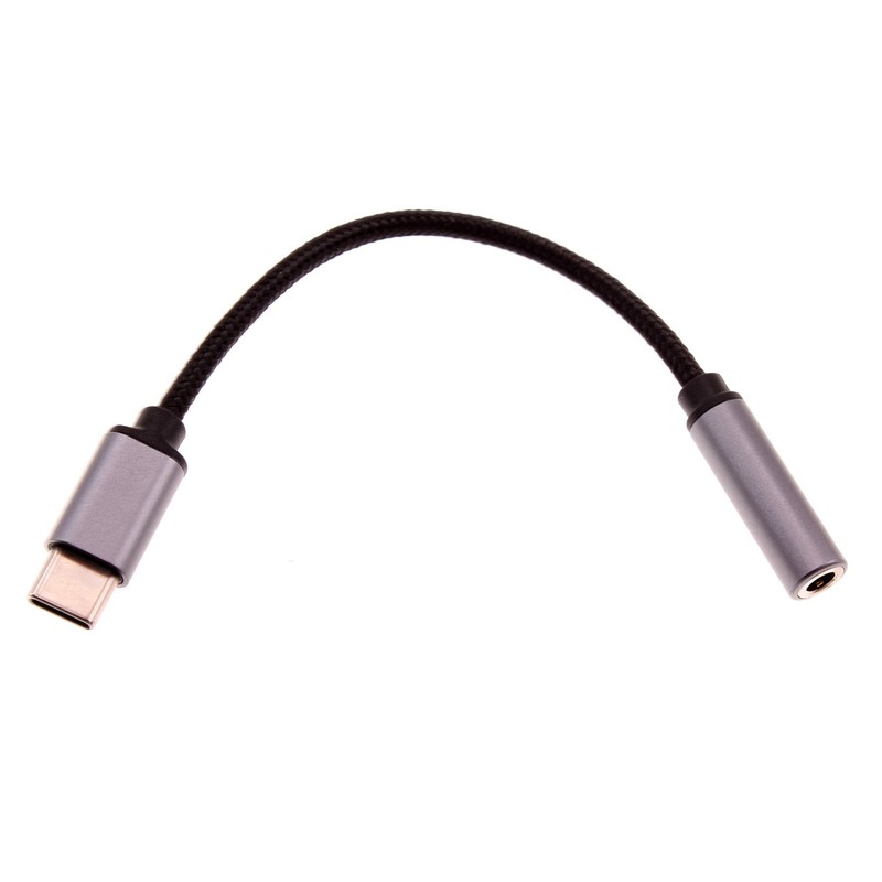 USB-C Earphone Adapter Headphone Audio Jack Port Converter for Cell Phones